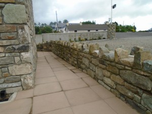 Reclaimed Stone Wall 