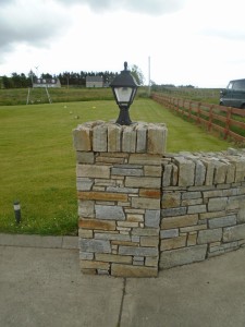 Donegal Quartz Entrance Wall-Pillar                